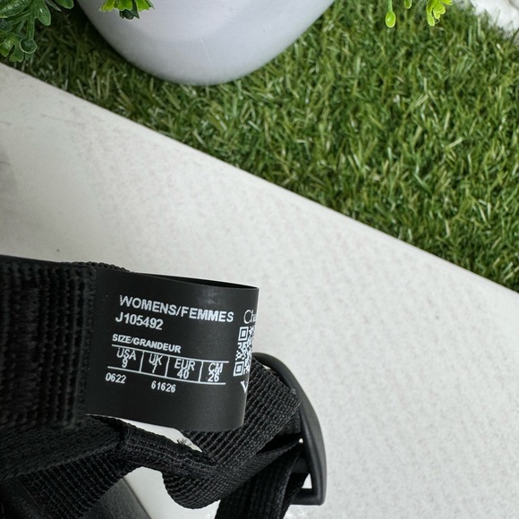 CHACO Z Cloud X 1 black ADJUSTABLE STRAPS CUSHIONED SANDAL classic size 9 women - Picture 6 of 14